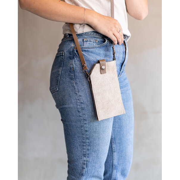 Van Buren seit 1861 Telefontasche - Champagne