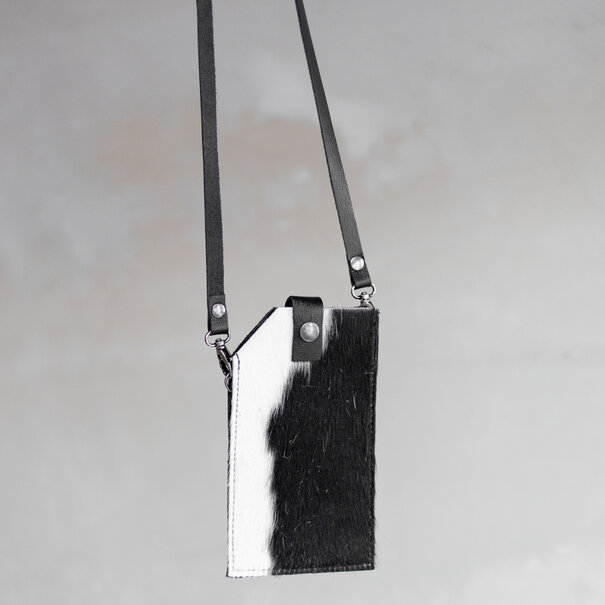 Van Buren seit 1861 Telefontasche - Schwarz und weiß