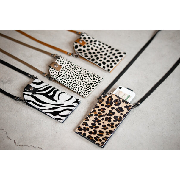 Van Buren seit 1861 Telefontasche - Zebra