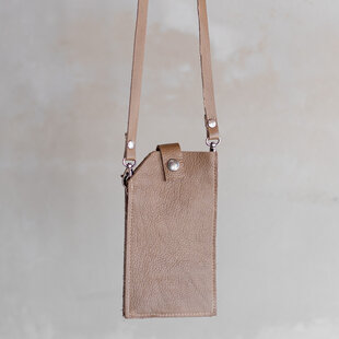 Telefontasche - Zand leder