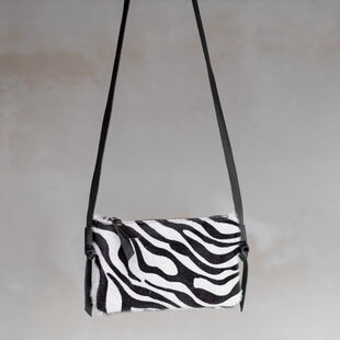 Crossbody clutch - Zebra