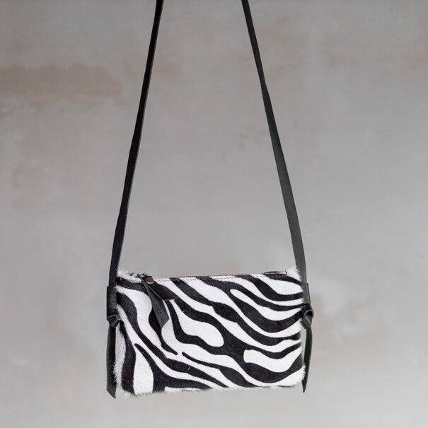 Van Buren seit 1861 Crossbody clutch - Zebra