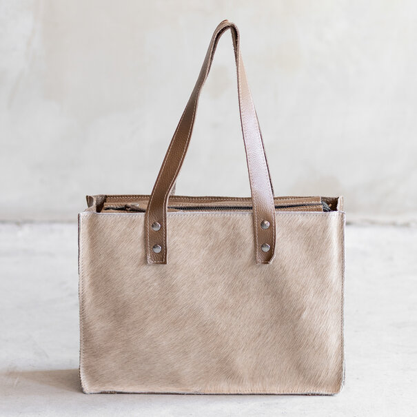 Van Buren seit 1861 Handtasche - Champagne
