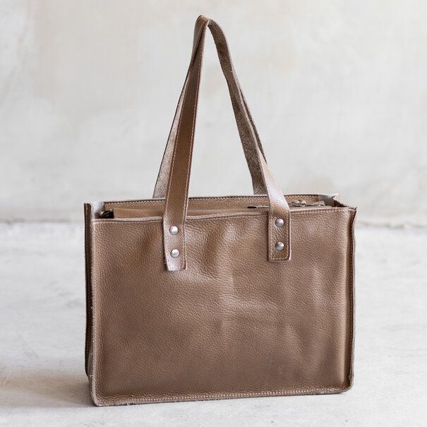 Van Buren seit 1861 Handtasche - Champagne