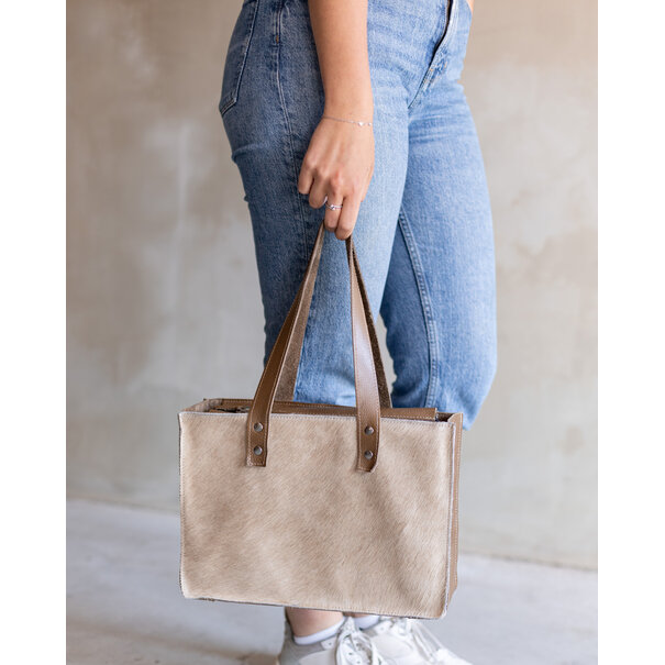 Van Buren seit 1861 Handtasche - Champagne