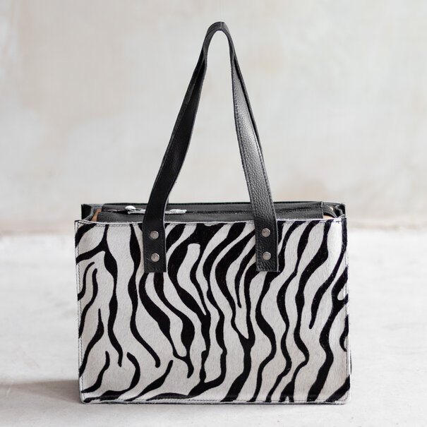 Van Buren seit 1861 Handtasche - Zebra