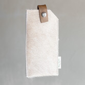 Brillenetui - Champagner