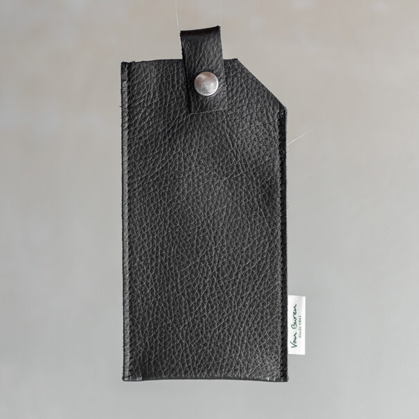 Van Buren seit 1861 Brillenetui - Schwarz leder