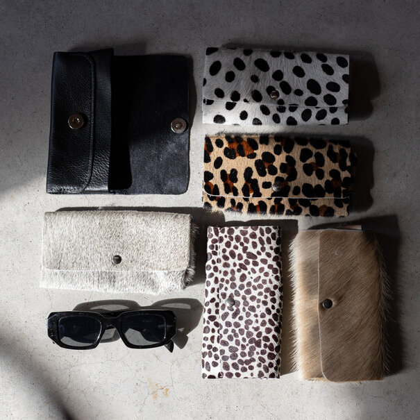 Van Buren seit 1861 Brillenetui Magnet - Zebra