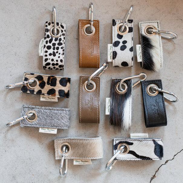 Van Buren seit 1861 Schlüsselanhänger - Zebra