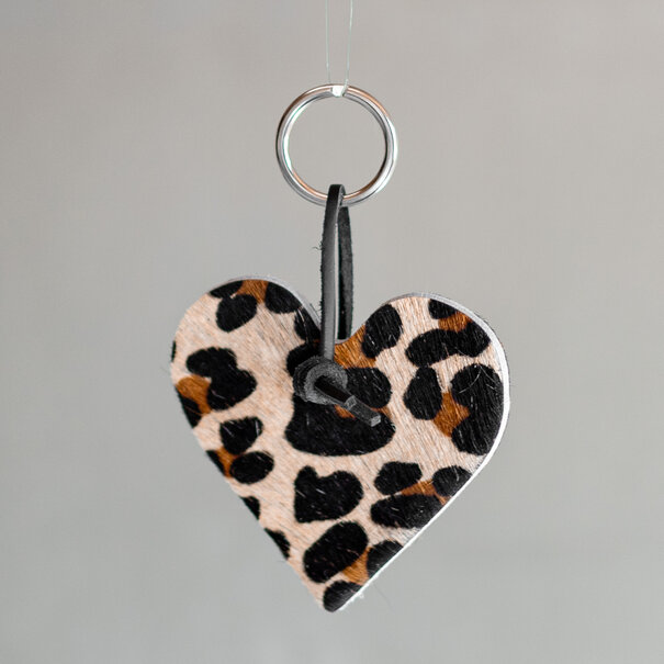 Van Buren seit 1861 Schlüsselanhänger Herz - Panther