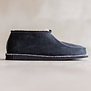 Lammfell Herren Hausschuhe - Classic - Kamel/grau
