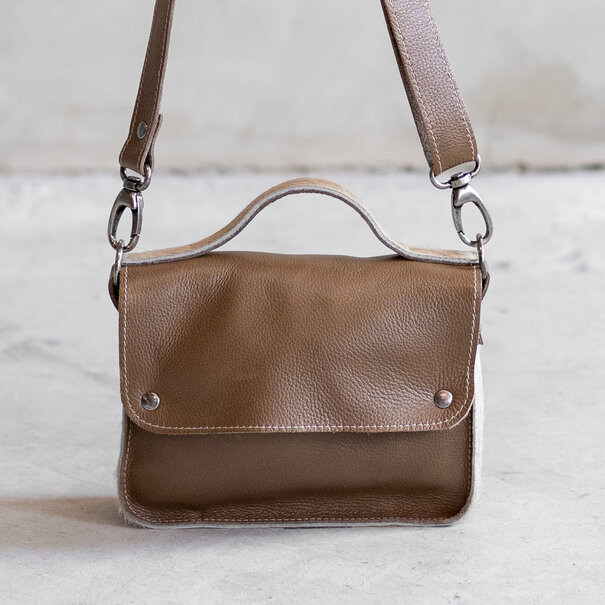 Van Buren seit 1861 Tasche Maren - Champagner side