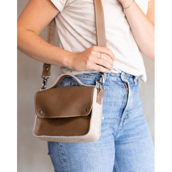 Van Buren seit 1861 Tasche Maren - Champagner side