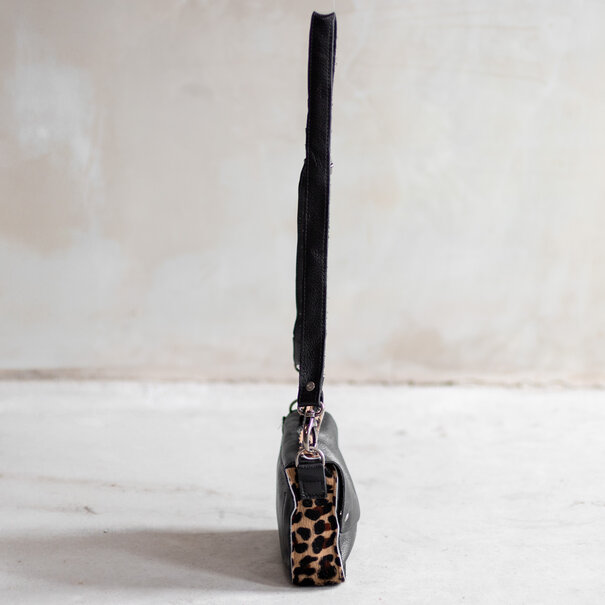 Van Buren seit 1861 Tasche Maren - Schwarz/Panther side