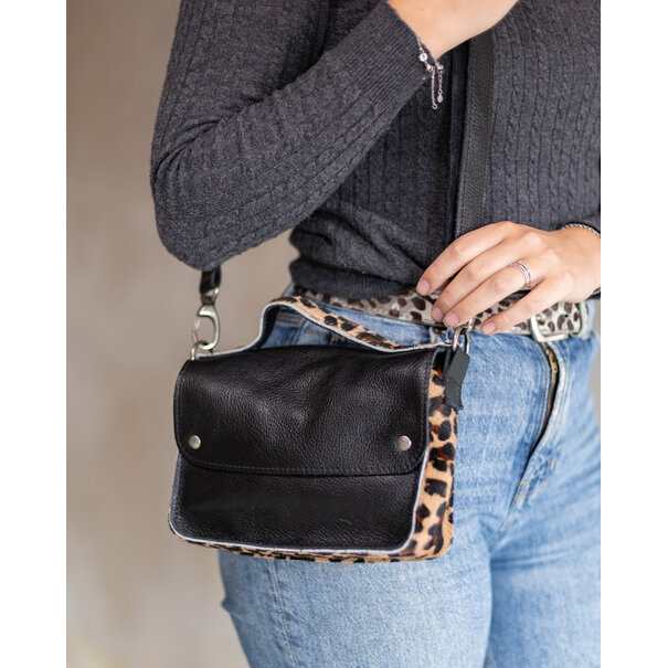 Van Buren seit 1861 Tasche Maren - Schwarz/Panther side