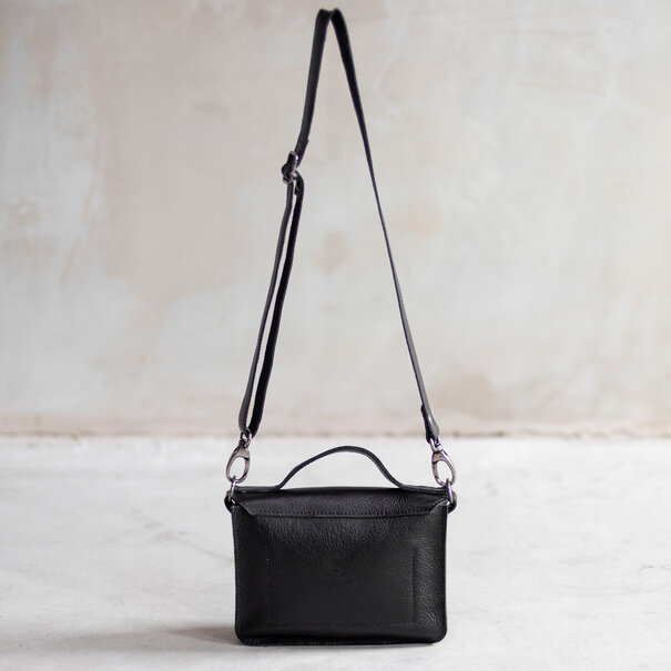 Van Buren seit 1861 Tasche Maren - Schwarzes leder