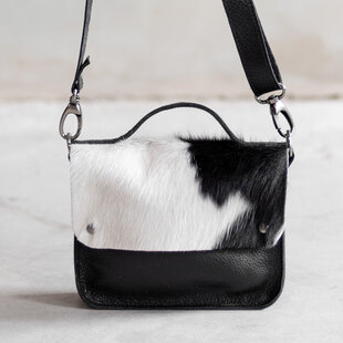 Tasche maren - Schwarz/weiß front