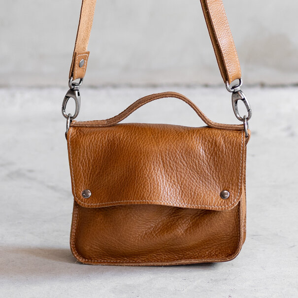 Van Buren seit 1861 Tasche Maren - cognacfarbenes Leder