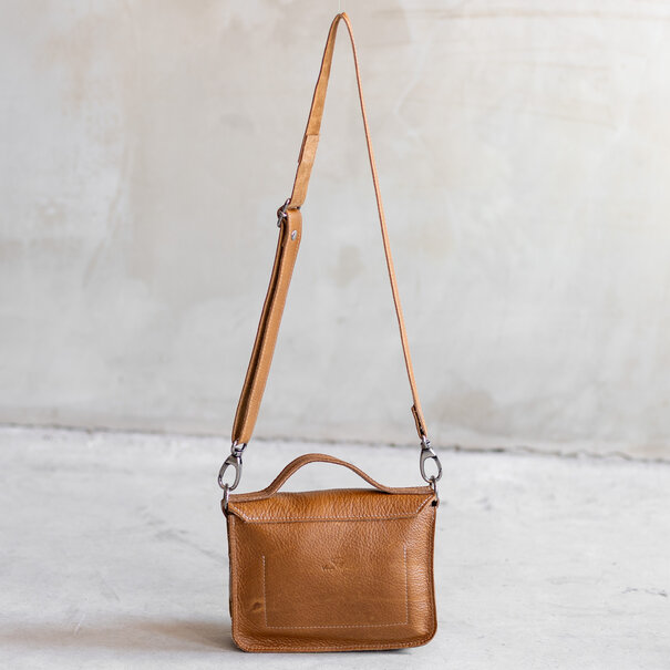 Van Buren seit 1861 Tasche Maren - cognacfarbenes Leder