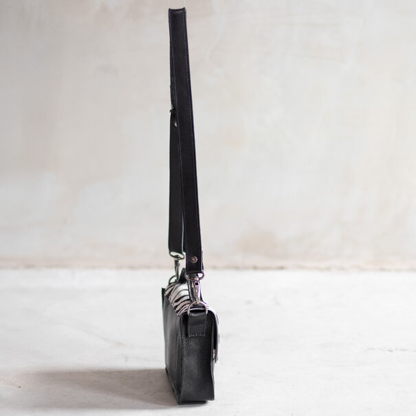 Van Buren seit 1861 Tasche Maren - Schwarz/Zebra front