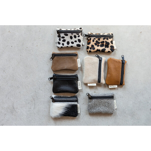 Van Buren seit 1861 Brieftasche mit Reißverschluss - Mini dalmatiner