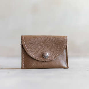 Brieftasche - Sandleder