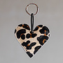 Schlüsselanhänger Herz gefüllt - Panther