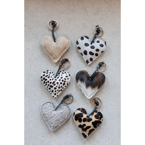 Van Buren seit 1861 Schlüsselanhänger Herz gefüllt - Dalmatiner