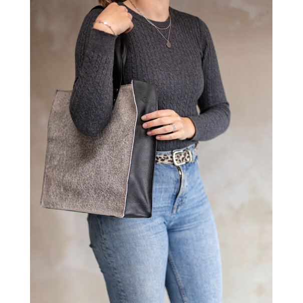 Van Buren seit 1861 Shopper - Grau