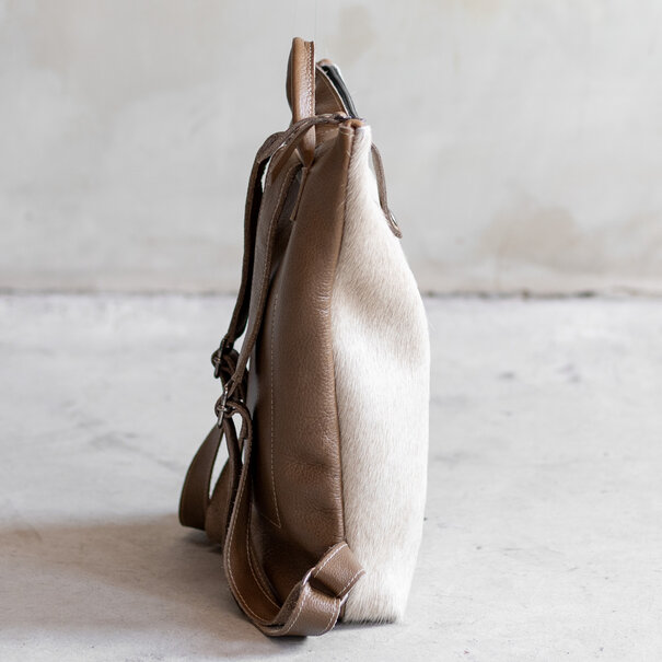 Van Buren seit 1861 Rucksack sandra - champagner