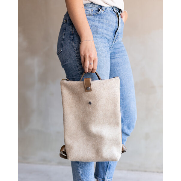Van Buren seit 1861 Rucksack sandra - champagner