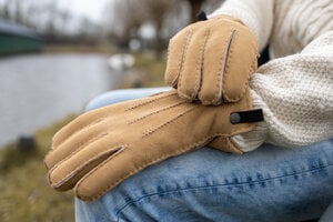 Lammfell Herren Handschuhe