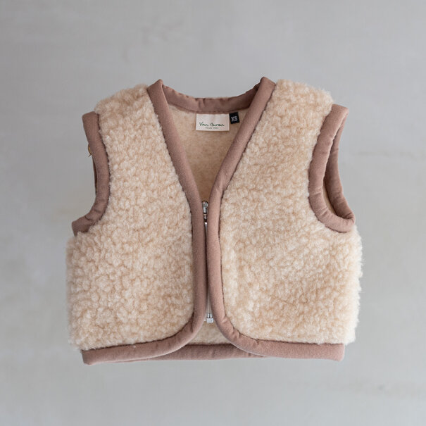 Van Buren seit 1861 Baby wollweste Nilo Camel - XS / 74-92