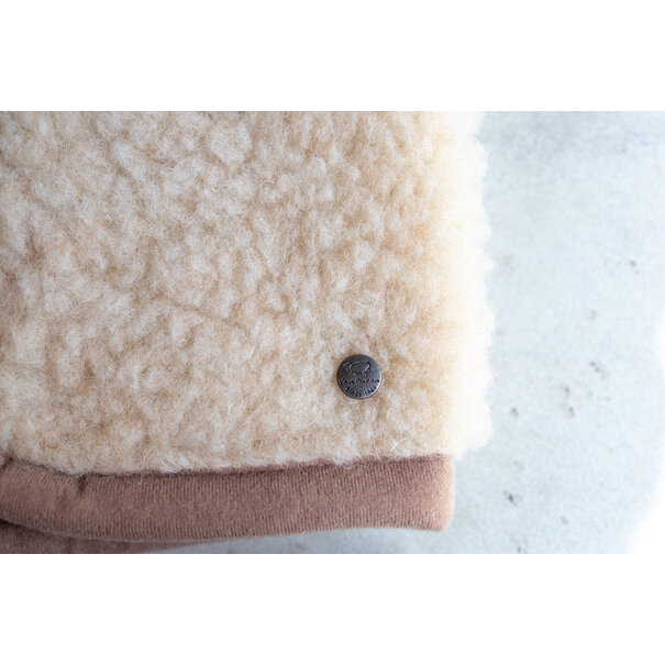 Van Buren seit 1861 Baby wollweste Nilo Camel - XS / 74-92