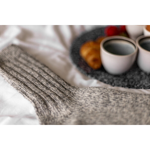 Van Buren seit 1861 Wollsocken Sid - Grau