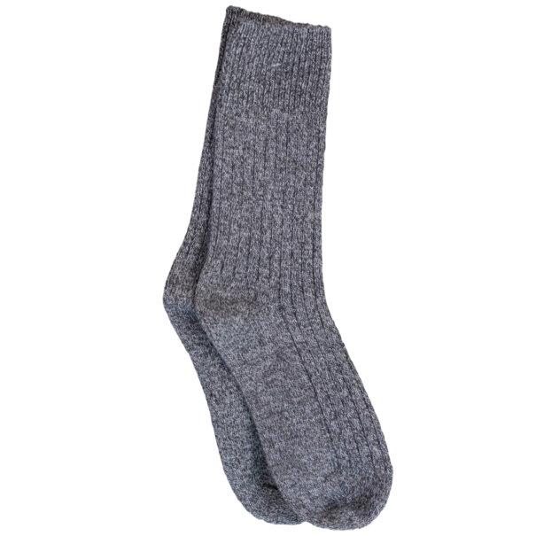 Van Buren seit 1861 Socken aus 100% Schafwolle -  Yuki – Anthrazit – Größe 35 bis 46