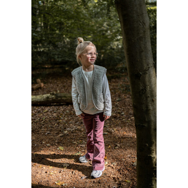 Van Buren seit 1861 Kinderwollweste Nilo Grey - 4 Größen