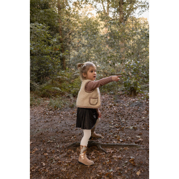 Van Buren seit 1861 Kinderwollweste Nilo Camel - 4 Größen