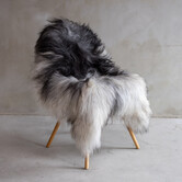 Isländisch Natur-Grau - ca. 120x80cm - SVV-510