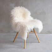 Gekräuseltes Weiß - ca. 110x77cm - SVV-507