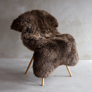 Texel Schaffell Natur-Braun - ca. 135x75cm - SVV-488