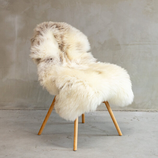 Van Buren seit 1861 Einzigartig fotografiertes Texeler meliertes Schaffell ca. 103x67cm - SVV-624