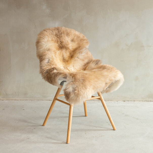 Van Buren seit 1861 Einzigartig fotografiertes Mélierte Schaffell - ca. 102x68cm - SVV-677