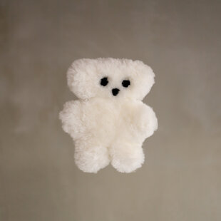 Buurtje Bär Kuscheltier - Weiß - Klein