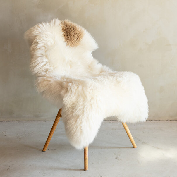 Van Buren seit 1861 Einzeln fotografiertes Schaffell Meliert XXL - 124x65 - SVV-721