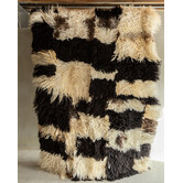 Separat Fotografiert Schaffell Bodenteppich (Teppich) - Lockig/Bergschaf - 200x150 cm - SKK-186