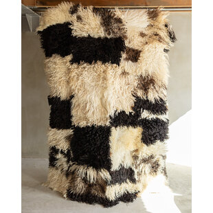 Unikat Schaffell Teppich - Lockig/Bergschaf - SKK-204