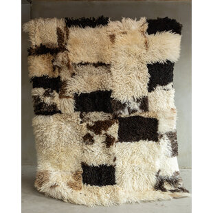 Unikat Schaffell Teppich - Lockig/Bergschaf - SKK-191