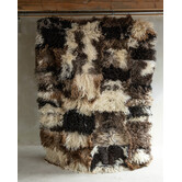 Separat Fotografiert Schaffell Bodenteppich (Teppich) - Lockig/Bergschaf - 200x150 cm - SKK-180